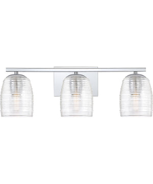 Realm Large 3-light Bath Light Polished Chrome