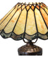 17" High Carousel Jadestone Table Lamp