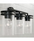 Fuller 3-Light Vanity Matte Black