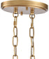 Cecil 34'' Wide 8-Light Linear Chandelier - Natural Brass
