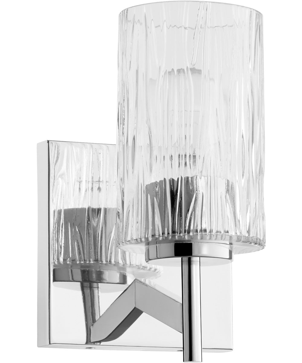 1-light Wall Mount Light Fixture Chrome