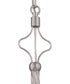 Jolenne 4-Light Chandelier Brushed Polished Nickel