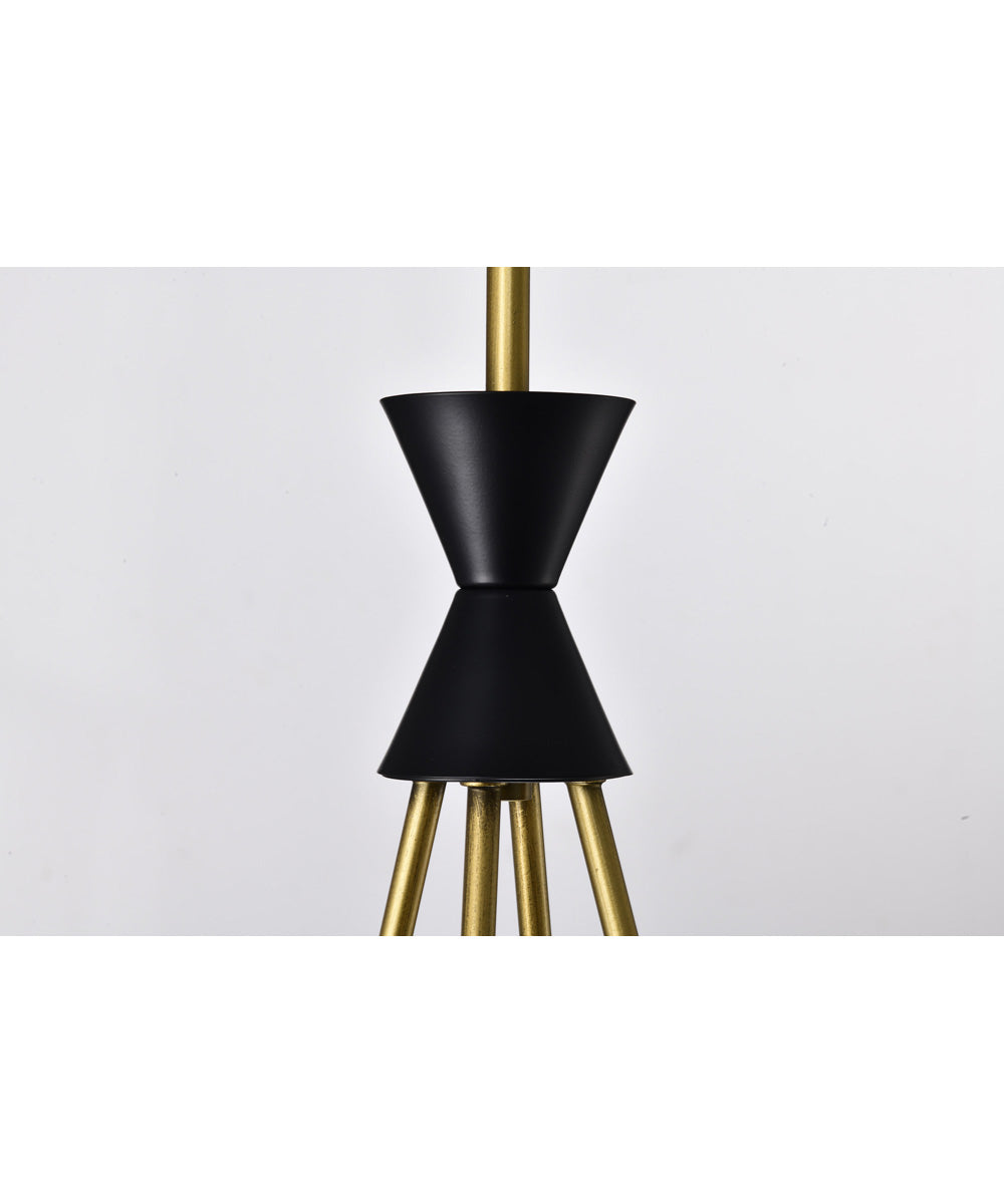 Marsden 4-Light Chandelier Matte Black