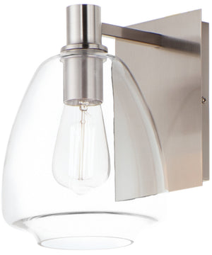 Babylon 1-Light Wall Sconce Satin Nickel