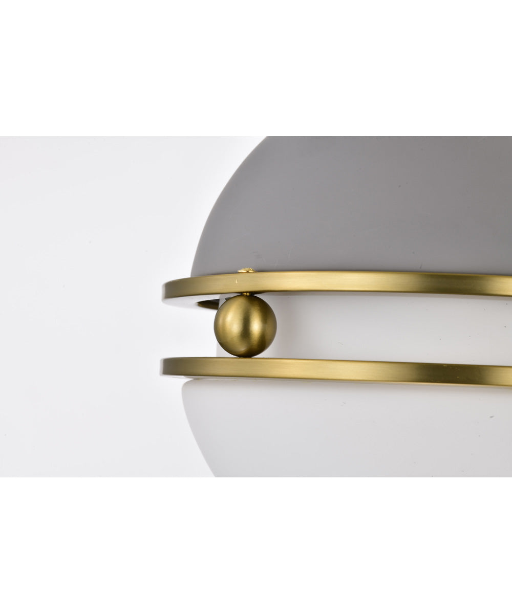 Everton 1-Light Pendant Matte Gray