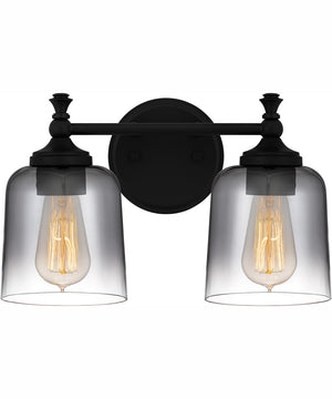 Jenson Medium 2-light Bath Light Matte Black