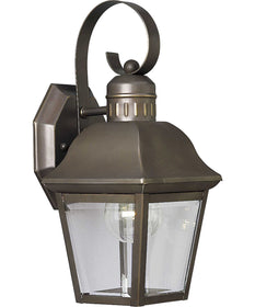 Andover 1-Light Small Wall Lantern Antique Bronze