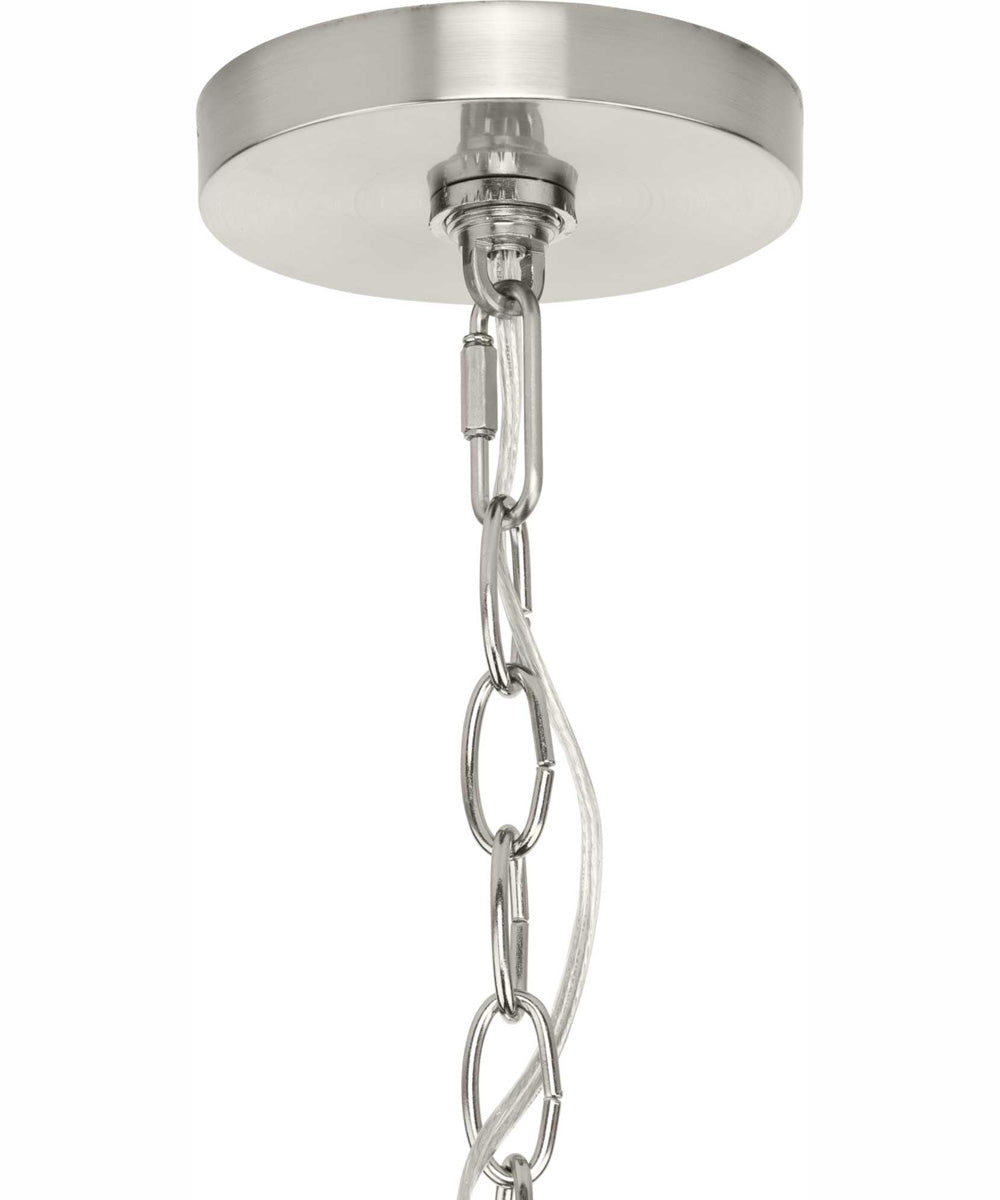 Goodwin 4-Light Modern Farmhouse Hall & Foyer Light Brushed Nickel