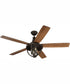 56" Nash 4-Light Indoor/Outdoor Ceiling Fan Espresso