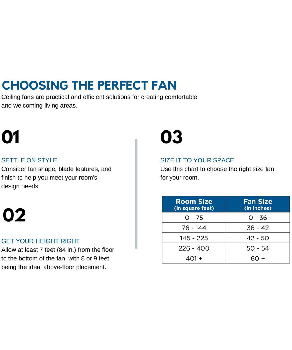 Kennedale 72-Inch 5-Blade DC Motor Transitional Ceiling Fan Driftwood/Matte White Satin White