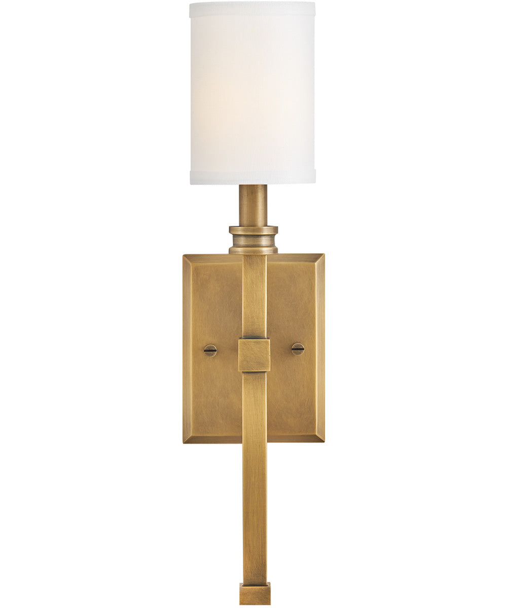 Moore 1-Light Medium Sconce in Heritage Brass