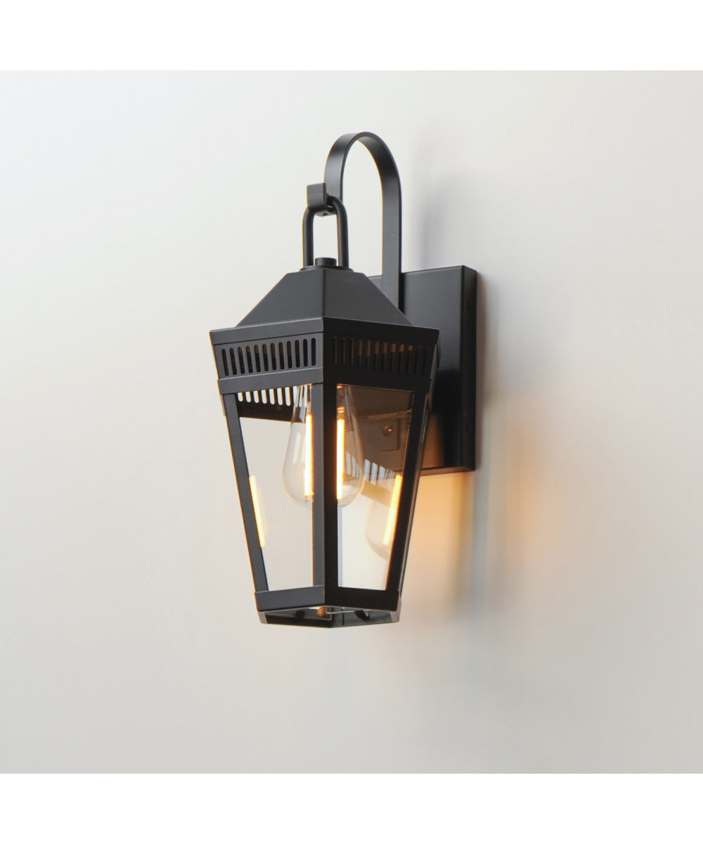 Oxford Outdoor 1-Light Wall Sconce Black