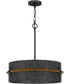 Lariat 3-light Pendant Old Black Finish