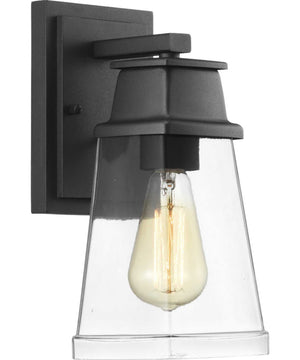 Greene Ridge 1-Light Small Wall Lantern Textured Black
