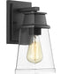 Greene Ridge 1-Light Small Wall Lantern Textured Black