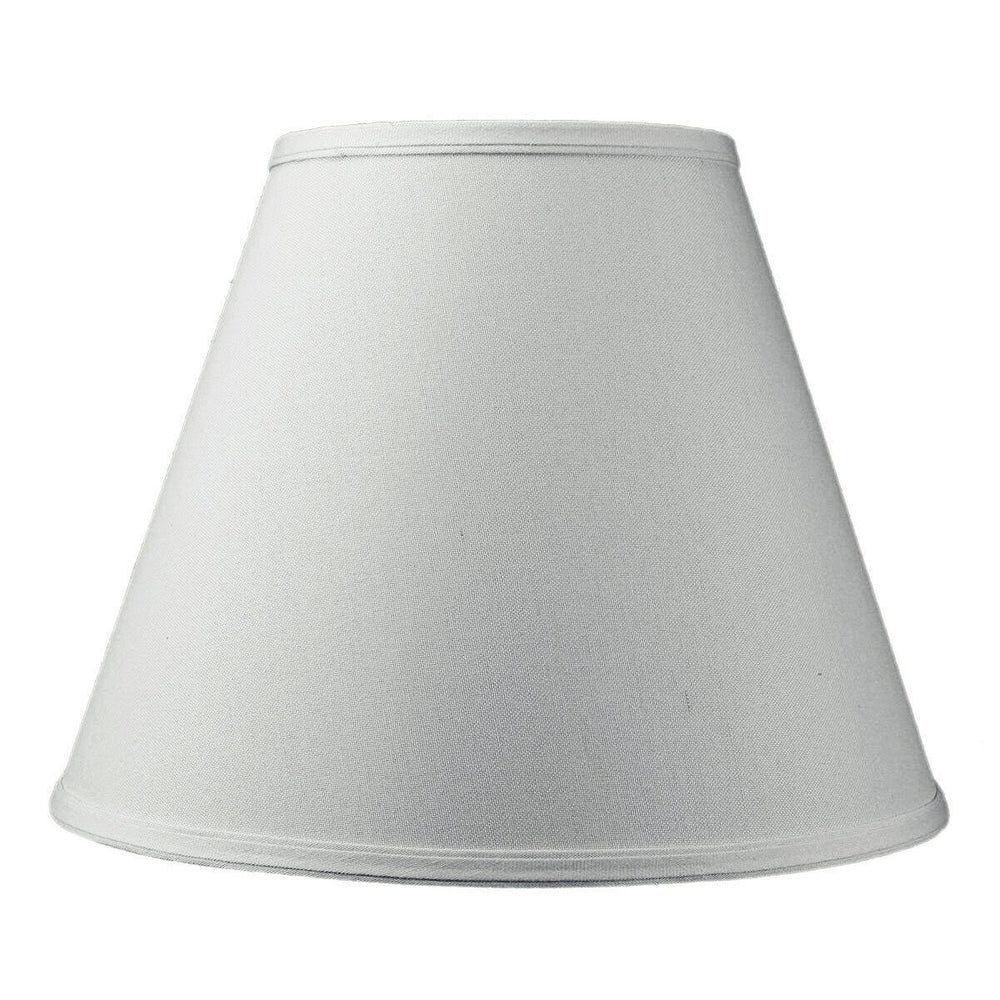 Yuan Feng Lighting 7x14x11 Hard Back Empire Lamp Shade White