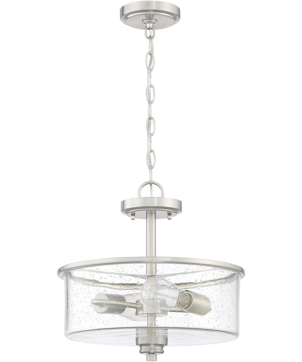 Bolden 2-Light Convertible Semi Flush Brushed Polished Nickel