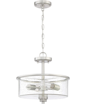 Bolden 2-Light Convertible Semi Flush Brushed Polished Nickel