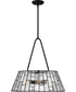 Quoizel Pendant 4-light Pendant Matte Black