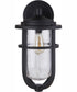 Voyage 1-Light Outdoor Wall Lantern Midnight