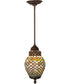 7"W Tiffany Fishscale Mini Pendant