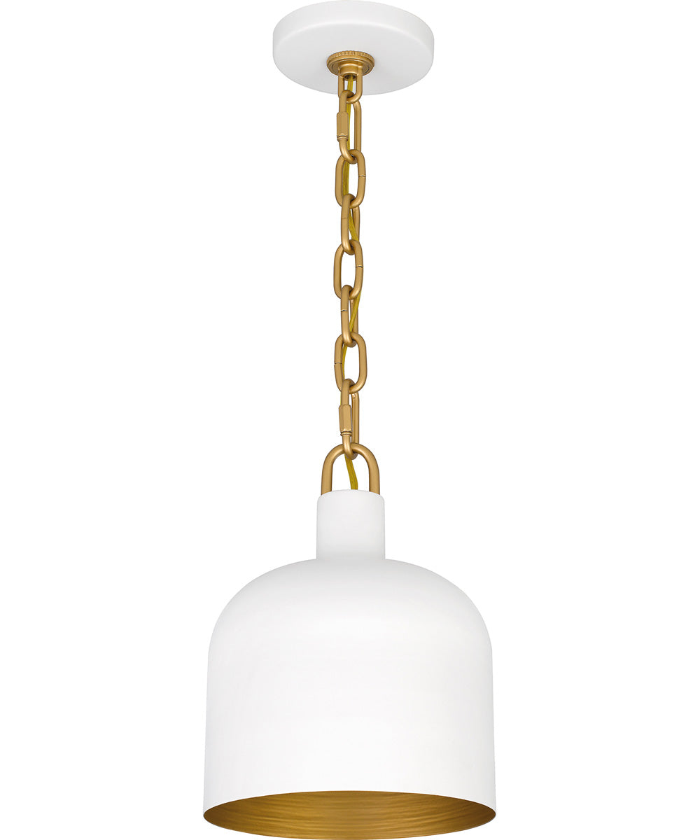 Quoizel Piccolo Pendant Small 1-light Mini Pendant Matte White