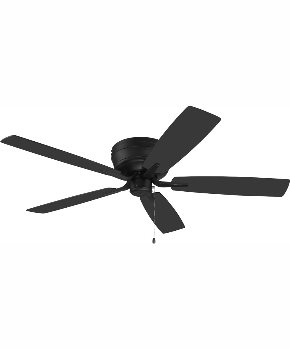 52" Pro Plus Hugger Ceiling Fan Flat Black
