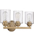 Bolden 3-Light Vanity Satin Brass