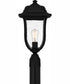Mulberry Large 1-light Outdoor Post Light  Coastal Armour Matte Black