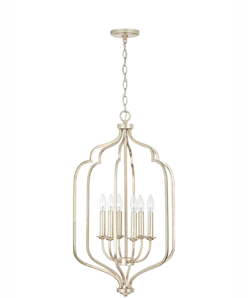 Ophelia 6-Light Foyer Winter Gold