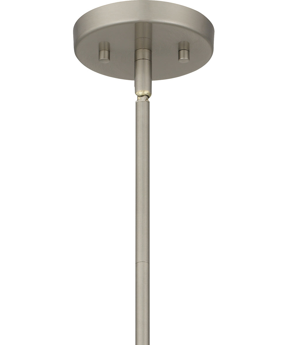 Quoizel Piccolo Pendant Small 1-light Mini Pendant Brushed Nickel