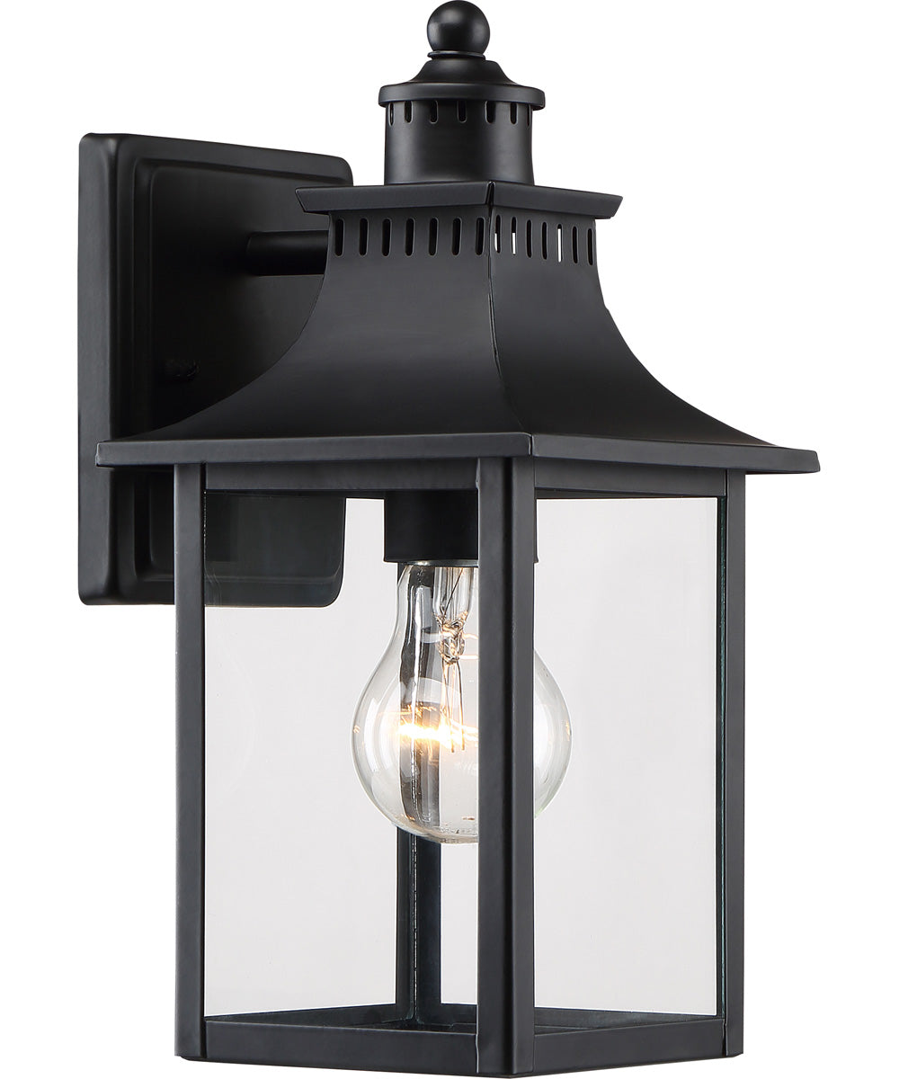 Chancellor Small 1-light Outdoor Wall Light Mystic Black