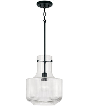 Nyla 1-Light Pendant Matte Black