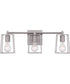 Dunn 3-Light Vanity Brushed Polished Nickel