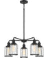 Ludlow 5-light Chandelier Earth Black