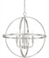 Hartwell 4-Light Pendant Brushed Nickel