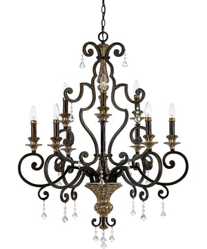 Marquette 9-light Chandelier Heirloom