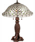 25" High Diamond & Jewel Table Lamp