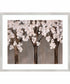 Floral Wonderland by Sydney Edmunds Wood Framed Wall Art Print (25  W x 21  H), Svelte Silver Frame