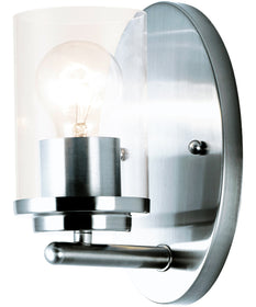 Corona 1-Light Wall Sconce Polished Chrome