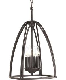 Tally 4-Light Foyer Pendant Antique Bronze