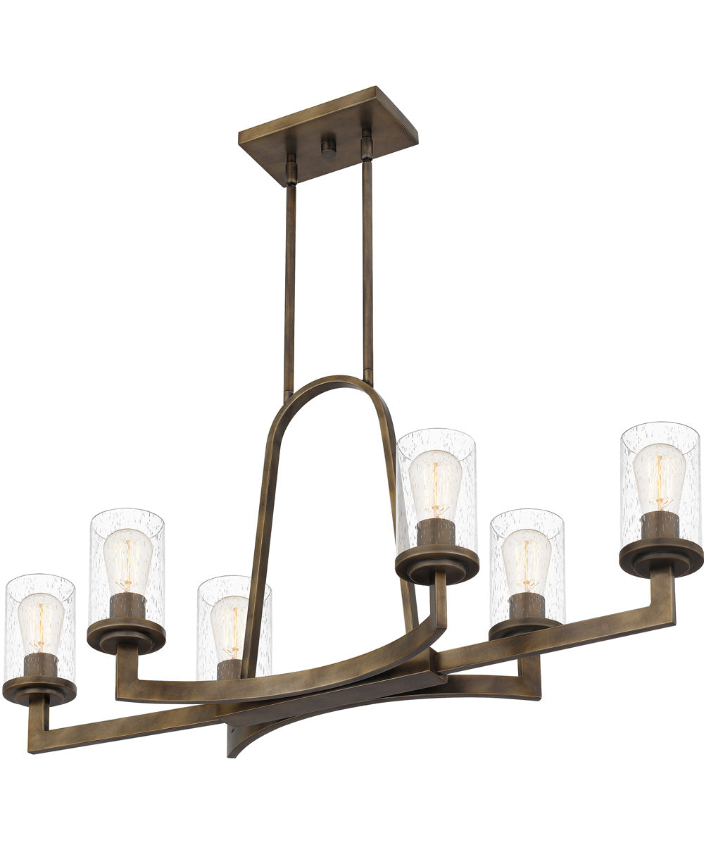 Antonin 6-light Island Light Statuary Bronze