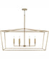 Thea 6-Light Island Aged Brass