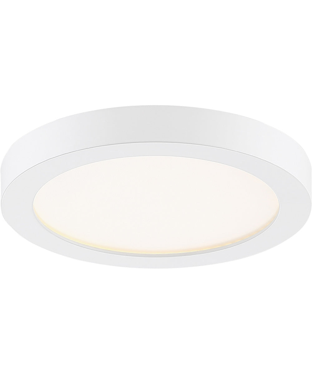 Outskirts  Flush Mount White Lustre