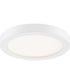 Outskirts  Flush Mount White Lustre