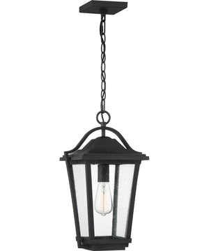 Darius Large 1-light Outdoor Pendant Light  Coastal Armour Earth Black