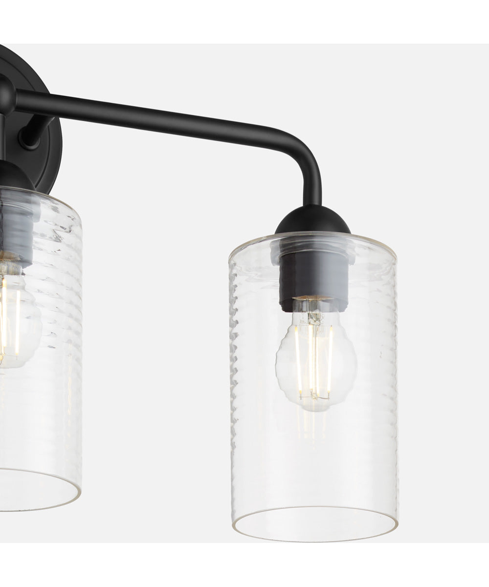 Tamara Day's Charlotte 3-light Bath Vanity Light Matte Black