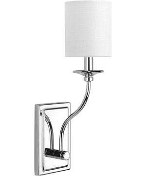 Bonita 1-Light Wall Sconce Polished Chrome