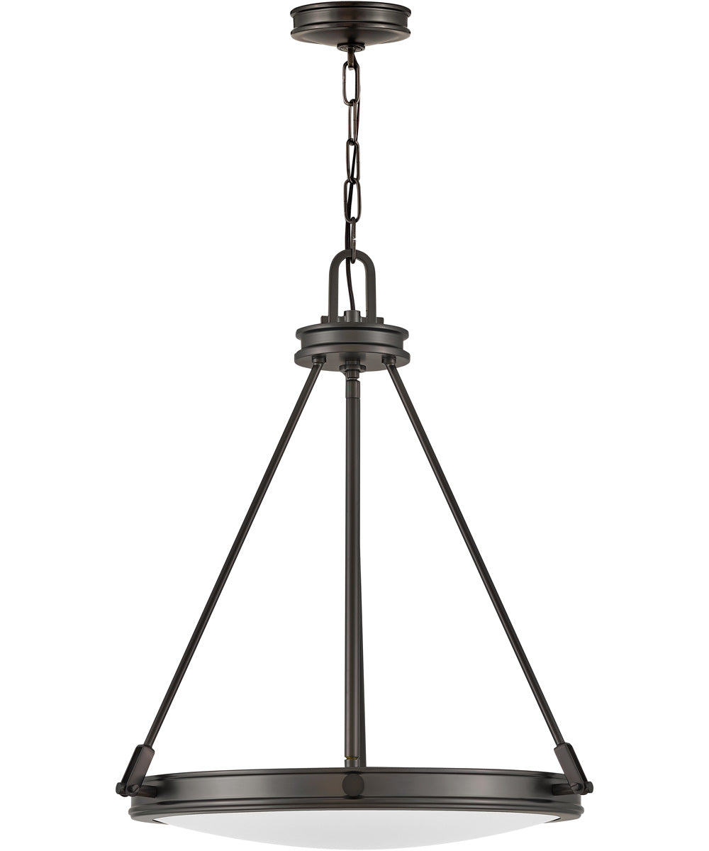 Collier 4-Light Medium Pendant in Black Oxide