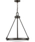 Collier 4-Light Medium Pendant in Black Oxide